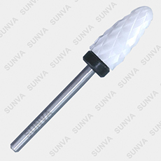 XCoarse Grit Flame Ceramic Nail Drill Bit SUNVA Brand