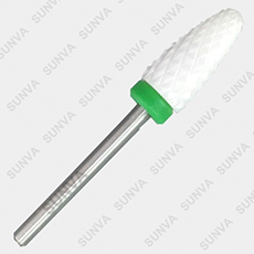 Coarse Grit Flame Ceramic Nail Drill Bit SUNVA Brand